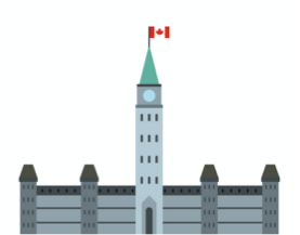 cartoon image of parliament